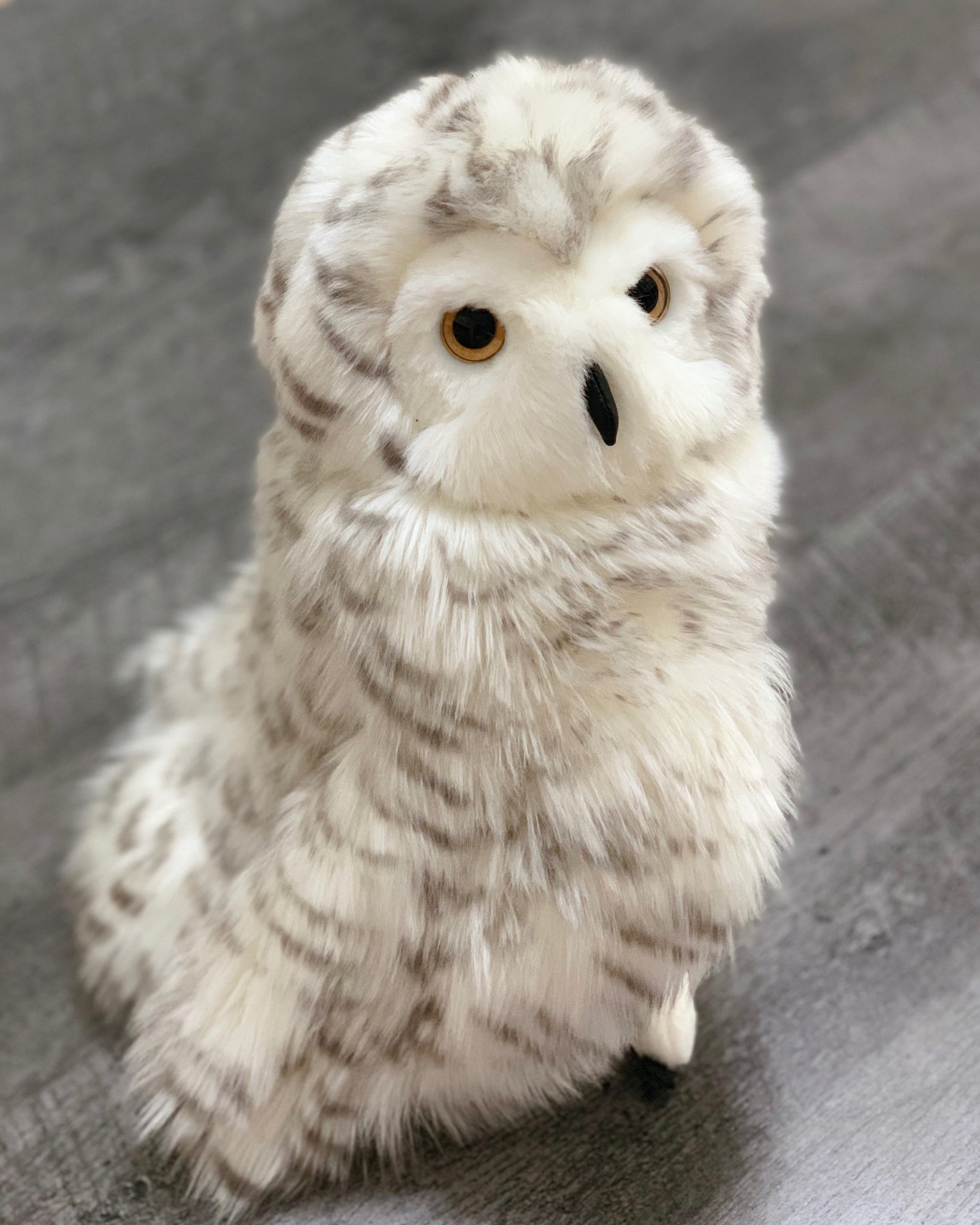Weighted White Owl, Snow Owl, Weighted Stuffed Animal, Sensory Toy ...