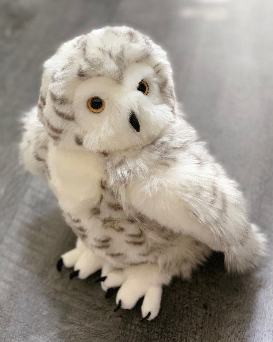 Weighted White Owl, Snow Owl, Weighted Stuffed Animal, Sensory Toy ...
