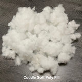 DIY Weighted Plushie Kit, Dinosaur, Long Neck, 2.5lbs Glass Beads