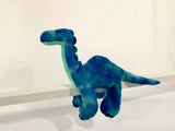 DIY Weighted Plushie Kit, Dinosaur, Long Neck, 2.5lbs Glass Beads