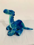 DIY Weighted Plushie Kit, Dinosaur, Long Neck, 2.5lbs Glass Beads