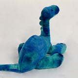 DIY Weighted Plushie Kit, Dinosaur, Long Neck, 2.5lbs Glass Beads