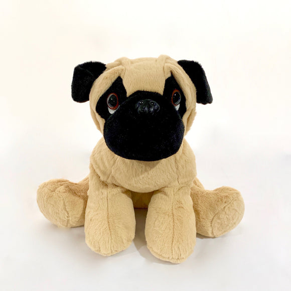 DIY Weighted Plushie Kit, Pug, Up to 3.5lbs Glass Beads