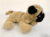 DIY Weighted Plushie Kit, Pug, Up to 3.5lbs Glass Beads