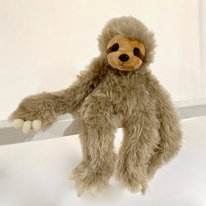 DIY Weighted Plushie Kit, Sloth, 2.5lbs Glass Beads