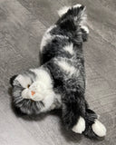 20-inch Weighted Black and White Cat, up to 4lbs