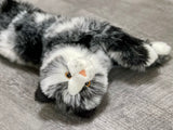 20-inch Weighted Black and White Cat, up to 4lbs