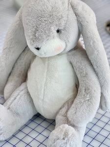 20-inch Weighted Gray Bunny, Rabbit, up to 8lbs