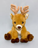 DIY Weighted Plushie Kit, Reindeer, 2.5lbs Glass Beads