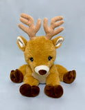 DIY Weighted Plushie Kit, Reindeer, 2.5lbs Glass Beads
