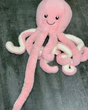 34-inch Weighted Octopus, up to 7lbs, Mauve Pink