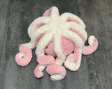 34-inch Weighted Octopus, up to 7lbs, Mauve Pink