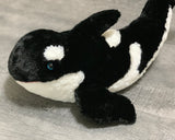 22" Weighted Orca Whale, up to 7lbs