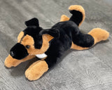 22-inch Laying Weighted German Shepherd, up to 7lbs