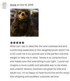 20-inch Weighted Sloth, up to 8lbs