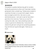 19-inch Weighted Panda Bear, up to 8lbs