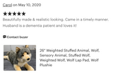 26-inch Weighted Wolf, up to 10lbs