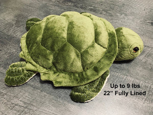 22" Sea Turtle, Weighted up to 10lbs