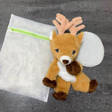 DIY Weighted Plushie Kit, Reindeer, 2.5lbs Glass Beads