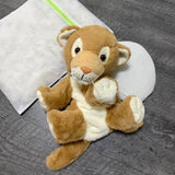 DIY Weighted Plushie Kit, Lion Cub, 2.5lbs Glass Beads