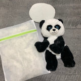 DIY Weighted Plushie Kit, Panda, 2.5lbs Glass Beads