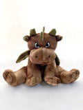 DIY Weighted Plushie Kit, Dragon, 2.5lbs Glass Beads