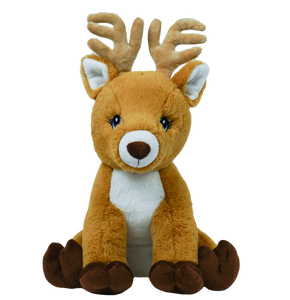DIY Weighted Plushie Kit, Reindeer, 2.5lbs Glass Beads