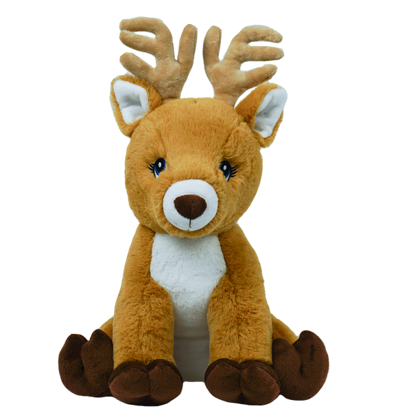 DIY Weighted Plushie Kit, Reindeer, 2.5lbs Glass Beads