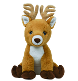 DIY Weighted Plushie Kit, Reindeer, 2.5lbs Glass Beads
