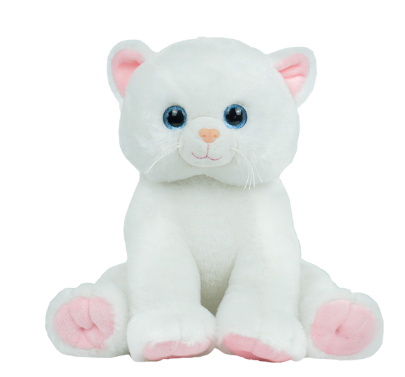 DIY Weighted Plushie Kit, Cat, Kitty, 2.5lbs Glass Beads