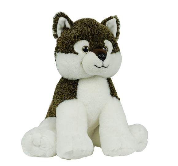 DIY Weighted Plushie Kit, Wolf, 2.5lbs Glass Beads